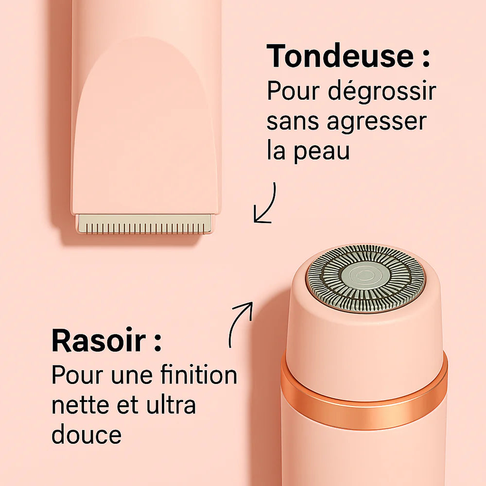 Rasoir tondeuse 2-en-1 KLYNE®
