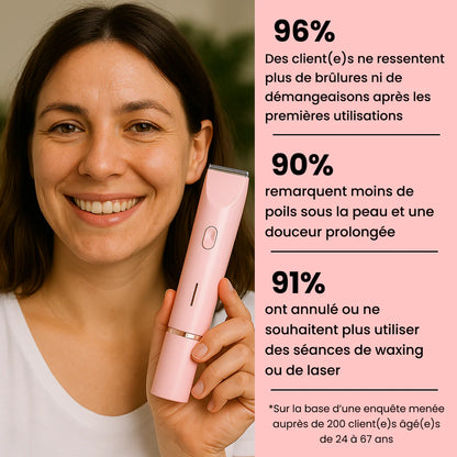 Rasoir tondeuse 2-en-1 KLYNE®